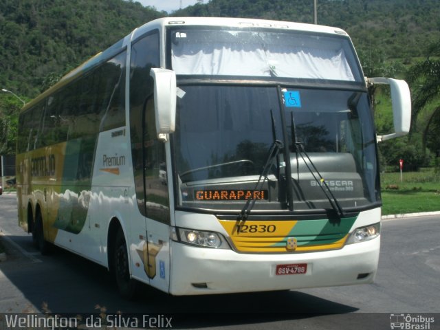 Empresa Gontijo de Transportes 12830 na cidade de Viana, Espírito Santo, Brasil, por Wellington  da Silva Felix. ID da foto: 4603100.