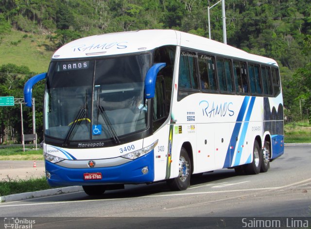 Ramos Turismo 3400 na cidade de Viana, Espírito Santo, Brasil, por Saimom  Lima. Número da foto: #4602280.