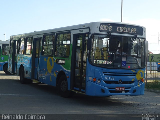 Expresso Santa Paula 16133 na cidade de Serra, Espírito Santo, Brasil, por Reinaldo Coimbra. Número da foto: #4603514.