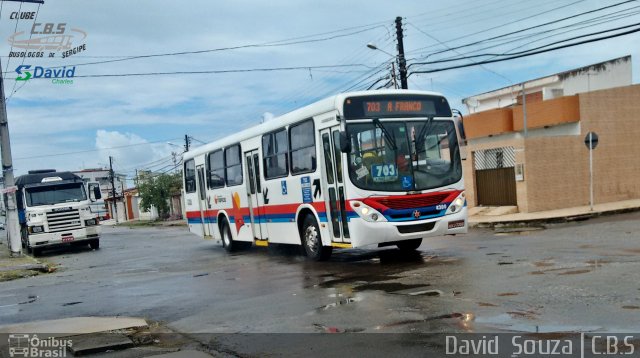 Transporte Tropical 4300 na cidade de Aracaju, Sergipe, Brasil, por David  Souza. ID da foto: 4603630.