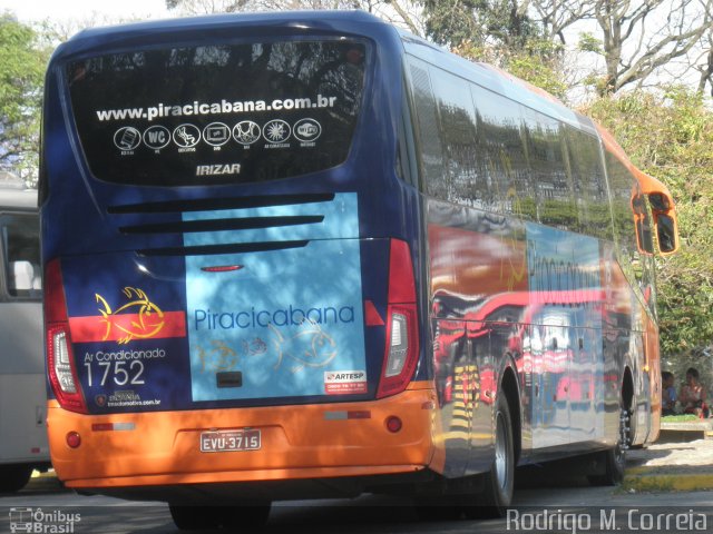 Viação Piracicabana 1752 na cidade de São Paulo, São Paulo, Brasil, por Jonathan  Aguiar Correa. Número da foto: #4603985.