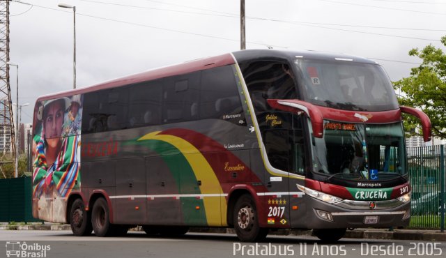 Autobuses Cruceña 2017 na cidade de São Paulo, São Paulo, Brasil, por Cristiano Soares da Silva. ID da foto: 4602029.