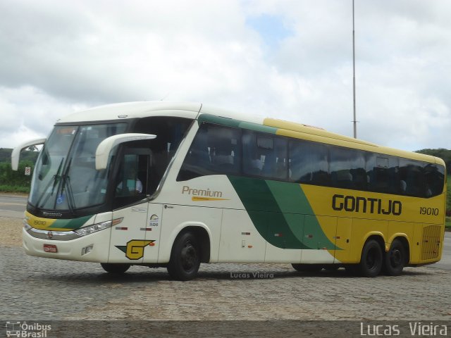 Empresa Gontijo de Transportes 19010 na cidade de João Monlevade, Minas Gerais, Brasil, por Lucas Vieira. Número da foto: #4602636.