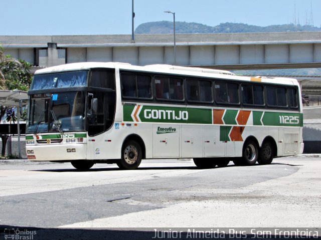 Empresa Gontijo de Transportes 11225 na cidade de Rio de Janeiro, Rio de Janeiro, Brasil, por Junior Almeida. ID da foto: 4605561.