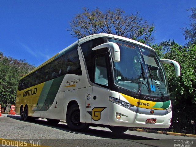 Empresa Gontijo de Transportes 18040 na cidade de São Paulo, São Paulo, Brasil, por Douglas Yuri. ID da foto: 4604212.