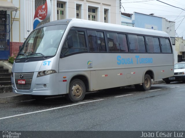 Sousa Turismo 3005 na cidade de Oliveira, Minas Gerais, Brasil, por João César Luz. Número da foto: #4604471.
