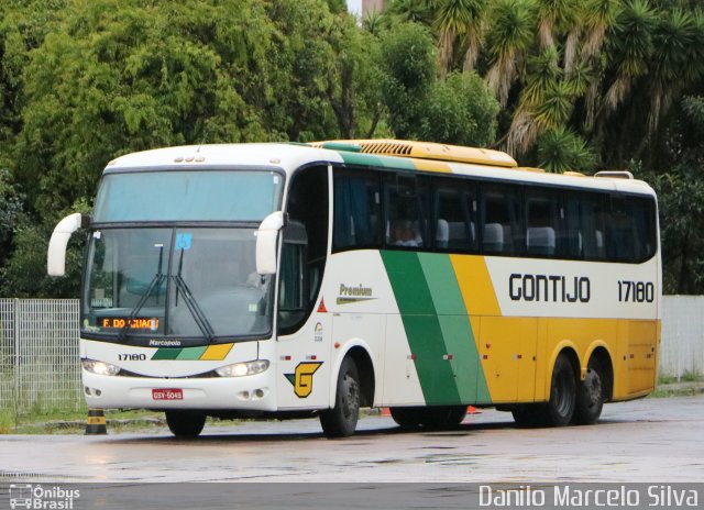 Empresa Gontijo de Transportes 17180 na cidade de Curitiba, Paraná, Brasil, por Danilo Marcelo Silva. Número da foto: #4605030.