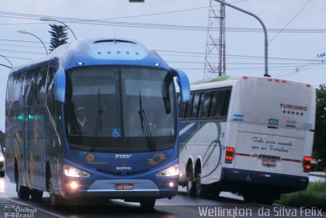Ônibus Particulares 8889 na cidade de Serra, Espírito Santo, Brasil, por Wellington  da Silva Felix. Número da foto: #4607835.