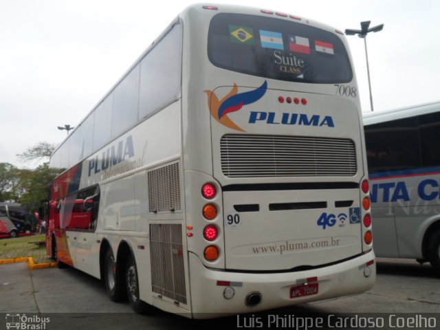 Pluma Conforto e Turismo 7008 na cidade de São Paulo, São Paulo, Brasil, por Luis Philippe Cardoso Coelho. ID da foto: 4606488.