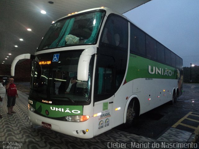 Empresa União de Transportes 4173 na cidade de Quatro Barras, Paraná, Brasil, por Cleber  Mariot do Nascimento. Número da foto: #4608057.