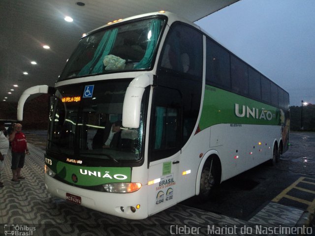 Empresa União de Transportes 4173 na cidade de Quatro Barras, Paraná, Brasil, por Cleber  Mariot do Nascimento. ID da foto: 4608057.