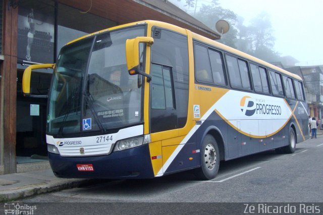 Viação Progresso 27144 na cidade de Petrópolis, Rio de Janeiro, Brasil, por Zé Ricardo Reis. Número da foto: #4607405.
