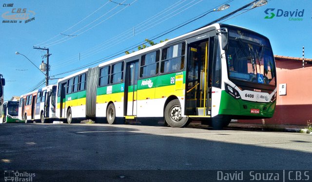 Viação Atalaia Transportes 6408 na cidade de Aracaju, Sergipe, Brasil, por David  Souza. Número da foto: #4607763.