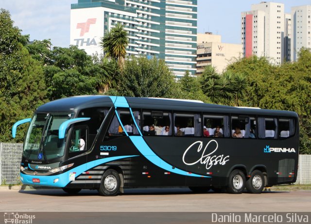 Empresa de Ônibus Nossa Senhora da Penha 53019 na cidade de Curitiba, Paraná, Brasil, por Danilo Marcelo Silva. Número da foto: #4607195.