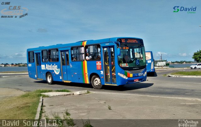 Viação Atalaia Transportes 6321 na cidade de Aracaju, Sergipe, Brasil, por David  Souza. Número da foto: #4607737.
