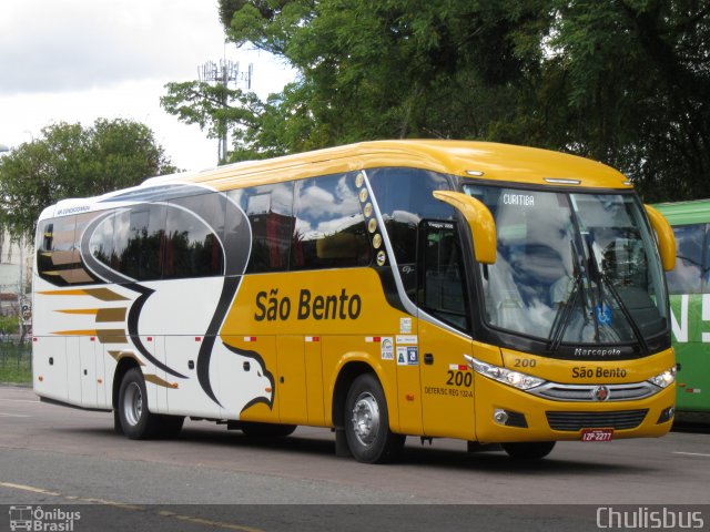 Expresso São Bento 200 na cidade de Curitiba, Paraná, Brasil, por Paulo Roberto Chulis. ID da foto: 4608326.