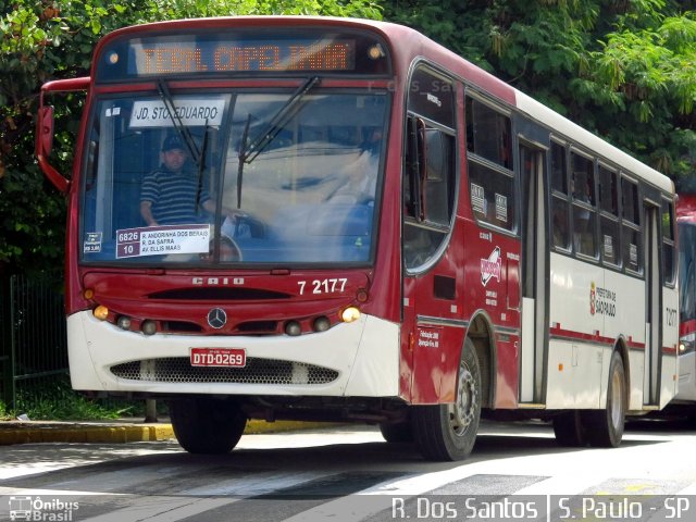 Viação Campo Belo 7 2177 na cidade de São Paulo, São Paulo, Brasil, por Rafael Santos. ID da foto: 4607684.