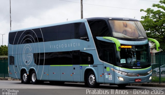 Viação Garcia 8611 na cidade de São Paulo, São Paulo, Brasil, por Cristiano Soares da Silva. Número da foto: #4606459.