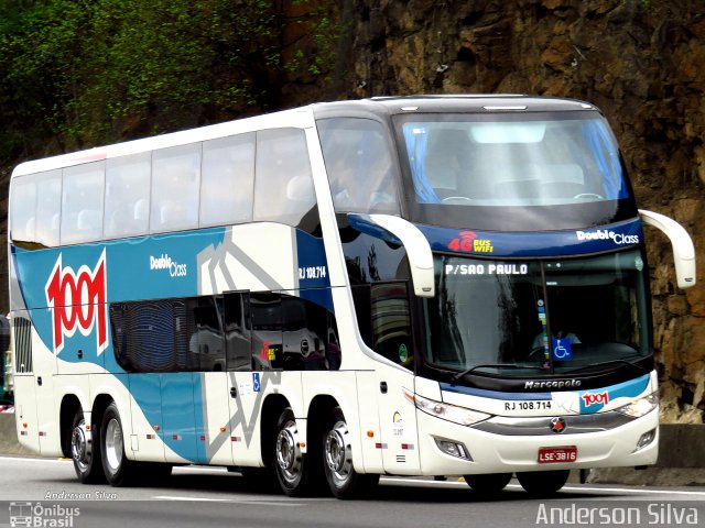 Auto Viação 1001 RJ 108.714 na cidade de Rio de Janeiro, Rio de Janeiro, Brasil, por Anderson Silva. Número da foto: #4609566.