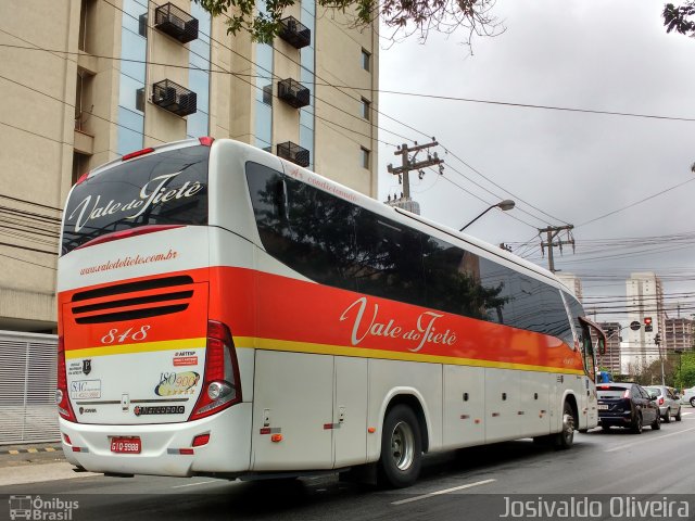 Viação Vale do Tietê 848 na cidade de São Paulo, São Paulo, Brasil, por Josivaldo Oliveira. Número da foto: #4609496.
