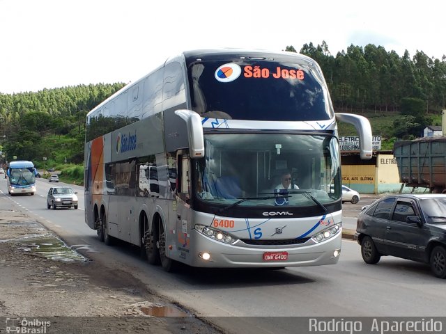 São José Viagens 6400 na cidade de Conselheiro Lafaiete, Minas Gerais, Brasil, por Rodrigo  Aparecido. Número da foto: #4609700.