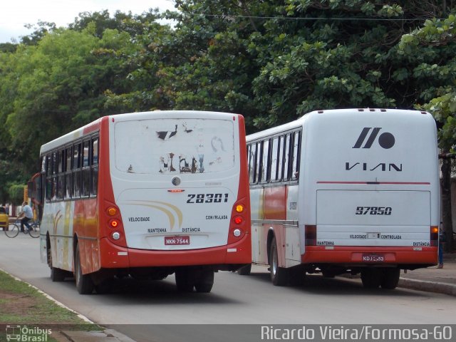 VIAN - Viação Anapolina 28301 na cidade de Formosa, Goiás, Brasil, por Ricardo Vieira. Número da foto: #4609798.