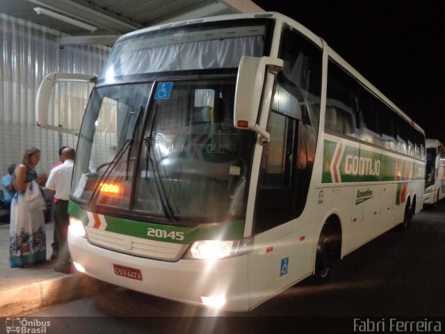 Empresa Gontijo de Transportes 20145 na cidade de Belo Horizonte, Minas Gerais, Brasil, por Fabri Ferreira. ID da foto: 4611262.