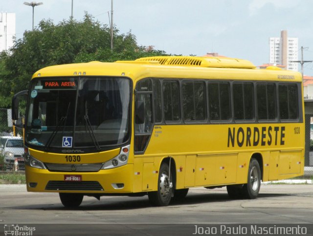 Viação Nordeste 1030 na cidade de Natal, Rio Grande do Norte, Brasil, por Joao Paulo Nascimento Silva. Número da foto: #4610985.