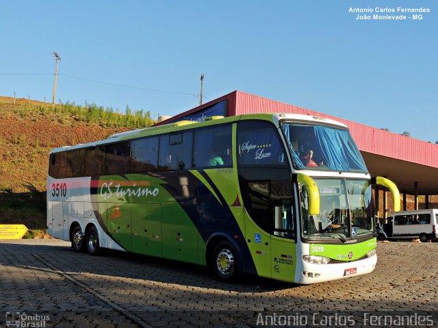 GS Turismo 3510 na cidade de João Monlevade, Minas Gerais, Brasil, por Antonio Carlos Fernandes. Número da foto: #4611039.