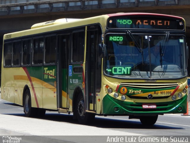 TREL - Transturismo Rei RJ 165.099 na cidade de Rio de Janeiro, Rio de Janeiro, Brasil, por André Luiz Gomes de Souza. Número da foto: #4611201.