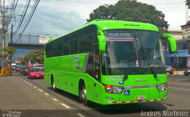 TRACOPA - Transportes Costarricenses Panameños 102 na cidade de , por Andrés Martínez Rodríguez. Número da foto: #4609138.