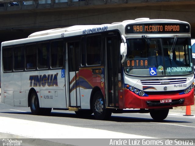 Transportadora Tinguá RJ 156.132 na cidade de Rio de Janeiro, Rio de Janeiro, Brasil, por André Luiz Gomes de Souza. Número da foto: #4611229.