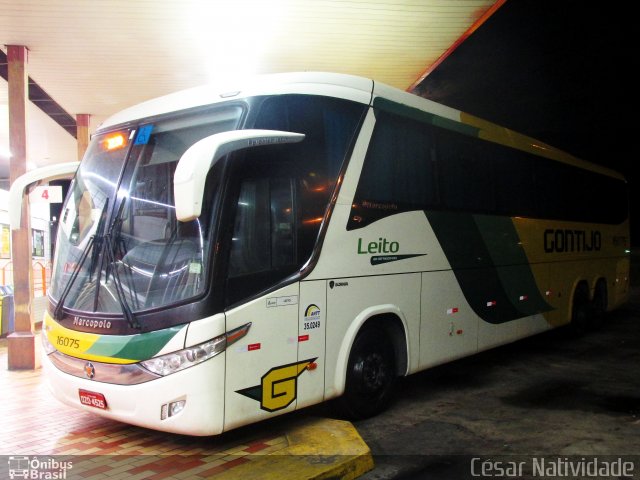 Empresa Gontijo de Transportes 16075 na cidade de João Monlevade, Minas Gerais, Brasil, por César Natividade. ID da foto: 4613497.