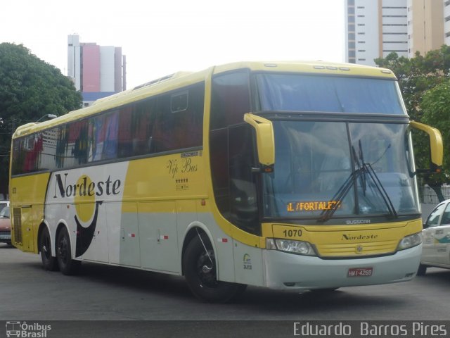 Viação Nordeste 1070 na cidade de Fortaleza, Ceará, Brasil, por Eduardo  Barros Pires. ID da foto: 4611615.