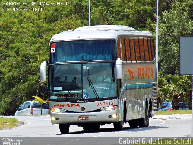 Expresso de Prata 360513 na cidade de Jundiaí, São Paulo, Brasil, por Gabriel Giacomin de Lima. Número da foto: #4612998.