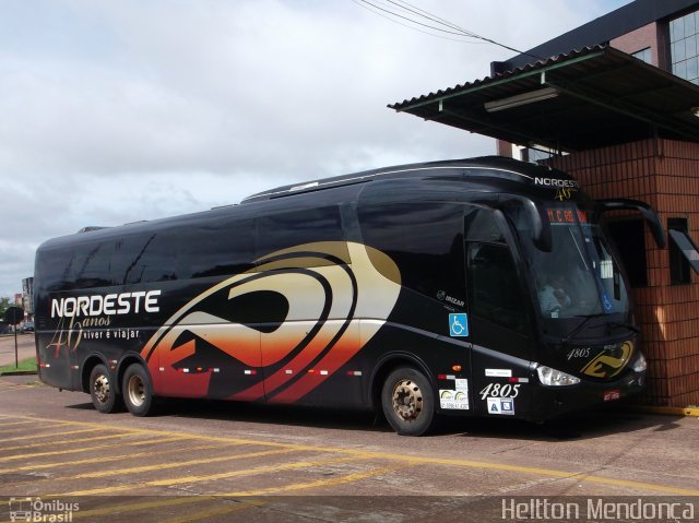 Expresso Nordeste 4805 na cidade de Cascavel, Paraná, Brasil, por Heltton Mendonça. ID da foto: 4613666.