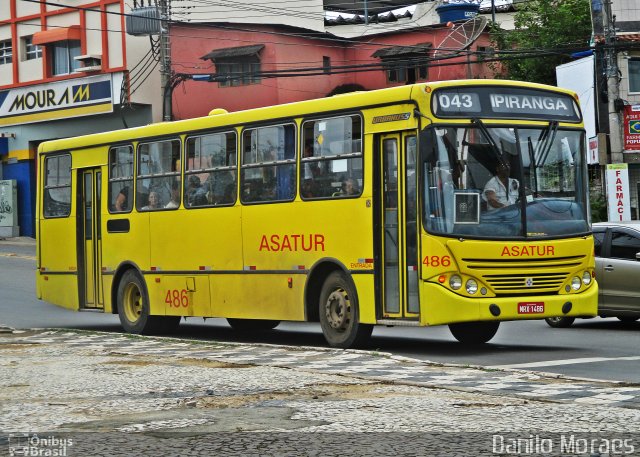 Alvorada Sul-América de Turismo Asatur 486 na cidade de Guarapari, Espírito Santo, Brasil, por Danilo Moraes. Número da foto: #4613458.