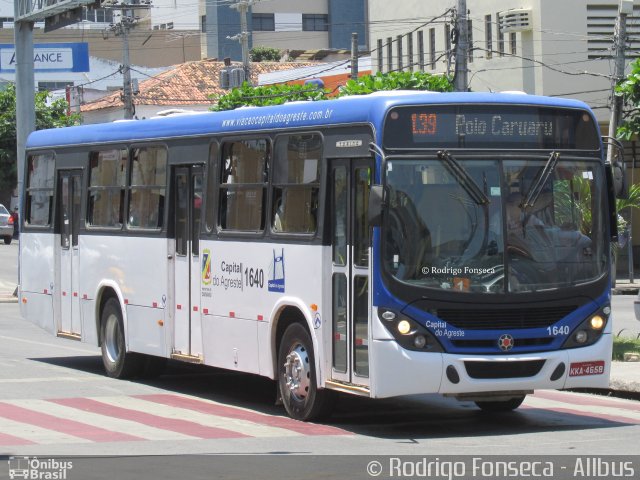 Capital do Agreste Transporte Urbano 1640 na cidade de Caruaru, Pernambuco, Brasil, por Rodrigo Fonseca. Número da foto: #4613736.