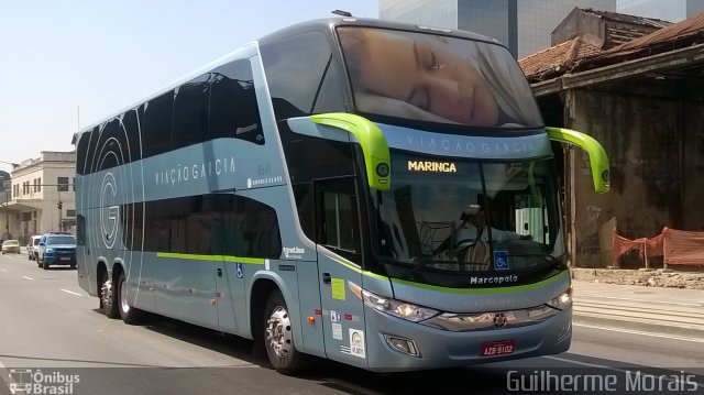 Viação Garcia 8641 na cidade de Rio de Janeiro, Rio de Janeiro, Brasil, por Guilherme Morais. Número da foto: #4613193.
