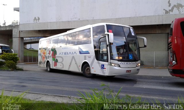 Viação Atibaia São Paulo 2617 na cidade de Campinas, São Paulo, Brasil, por Matheus Gabriel dos Santos. ID da foto: 4612671.