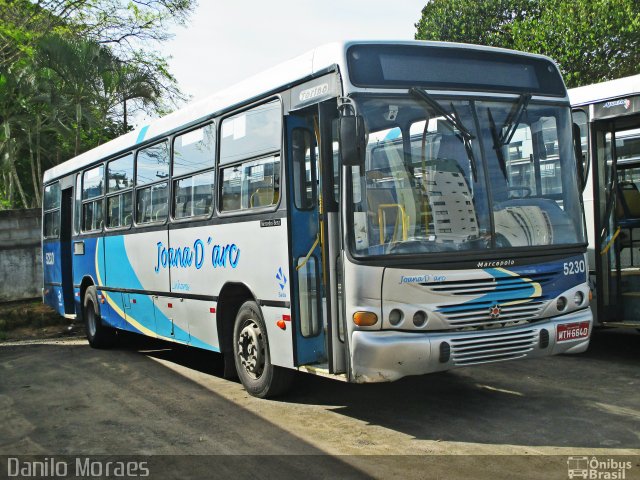 Viação Joana D´arc 5230 na cidade de Linhares, Espírito Santo, Brasil, por Danilo Moraes. Número da foto: #4615388.