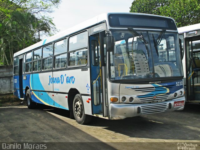 Viação Joana D´arc 5230 na cidade de Linhares, Espírito Santo, Brasil, por Danilo Moraes. ID da foto: 4615388.