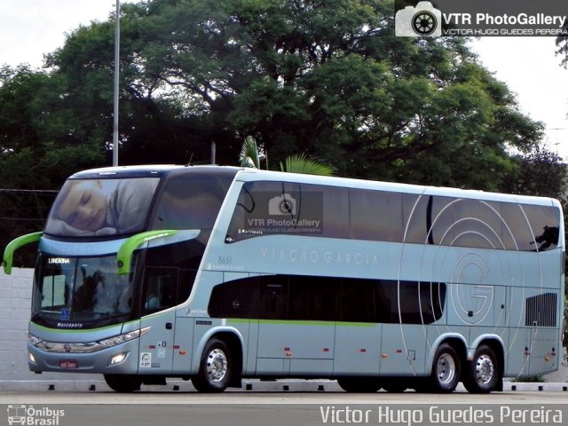Viação Garcia 8651 na cidade de Maringá, Paraná, Brasil, por Victor Hugo Guedes Pereira. Número da foto: #4615743.