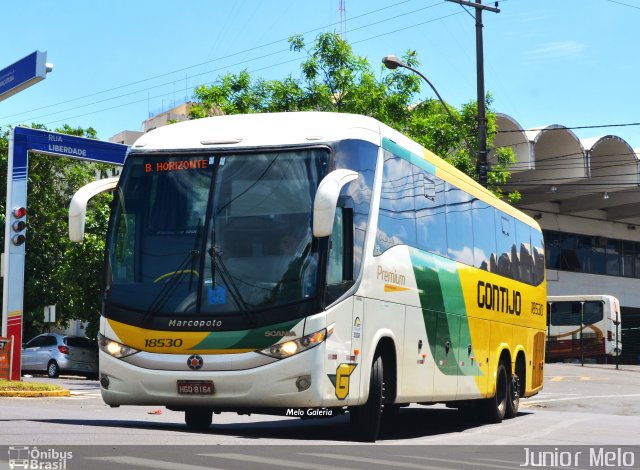 Empresa Gontijo de Transportes 18530 na cidade de Araçatuba, São Paulo, Brasil, por José Melo. Número da foto: #4615371.