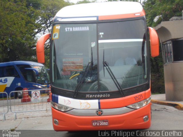 Viação Piracicabana 1521 na cidade de São Paulo, São Paulo, Brasil, por Luis Philippe Cardoso Coelho. Número da foto: #4615457.