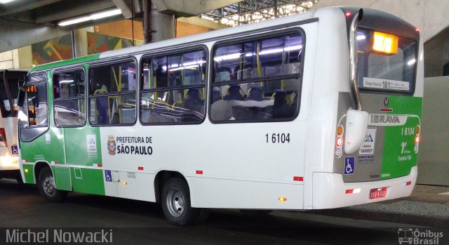 Transcooper > Norte Buss 1 6104 na cidade de São Paulo, São Paulo, Brasil, por Michel Nowacki. ID da foto: 4614558.