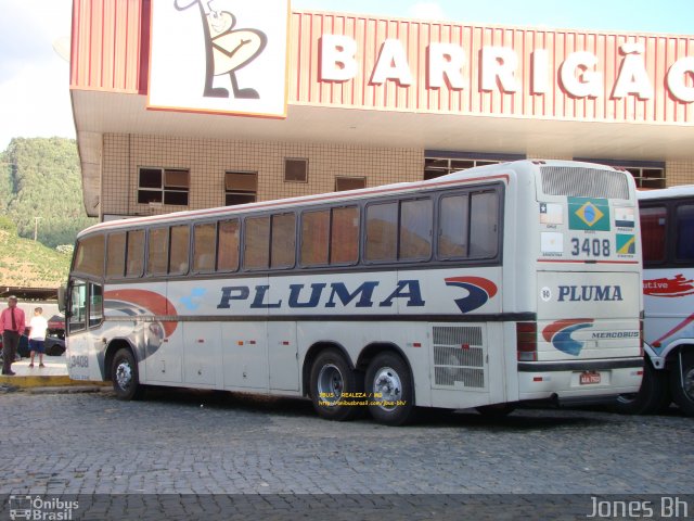 Pluma Conforto e Turismo 3408 na cidade de Manhuaçu, Minas Gerais, Brasil, por Jones Bh. ID da foto: 4615401.