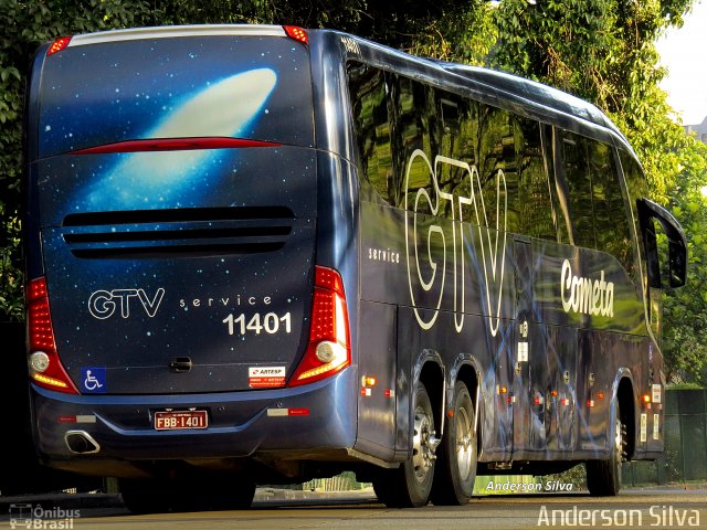 Viação Cometa 11401 na cidade de São Paulo, São Paulo, Brasil, por Anderson Silva. Número da foto: #4616399.