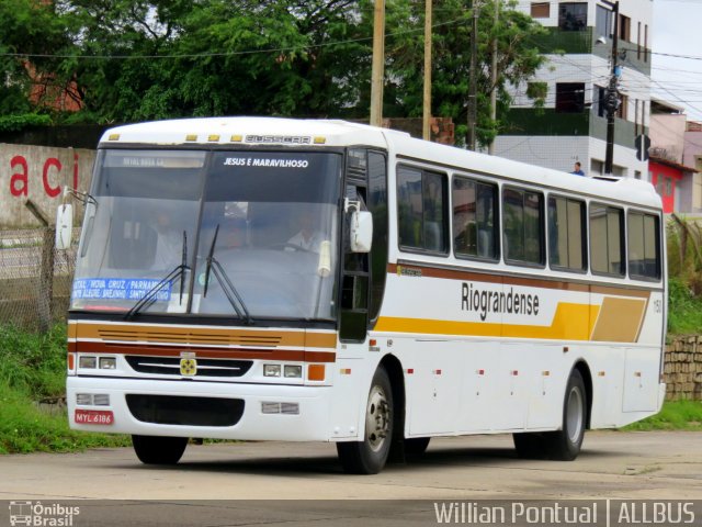 Viação Riograndense 1150 na cidade de Natal, Rio Grande do Norte, Brasil, por Willian Pontual. Número da foto: #4615063.