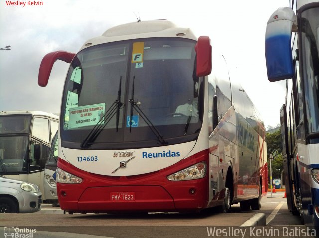 Empresa Reunidas Paulista de Transportes 134603 na cidade de Aparecida, São Paulo, Brasil, por Weslley Kelvin Batista. Número da foto: #4616958.